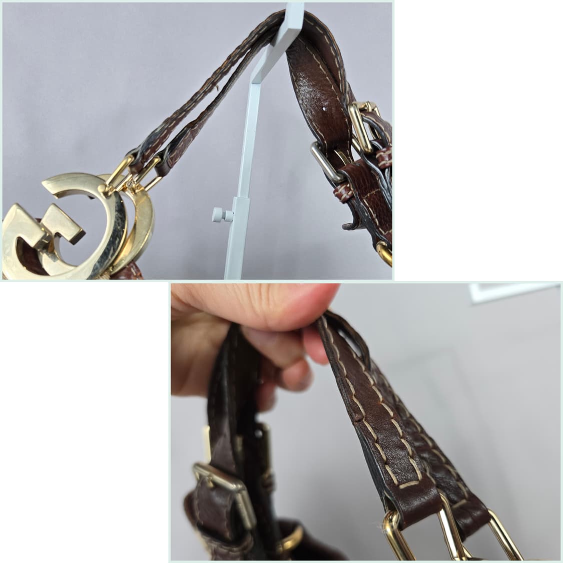 GUCCI 구찌 자카드 인터로킹 숄더백 가방 정품 상품이미지3