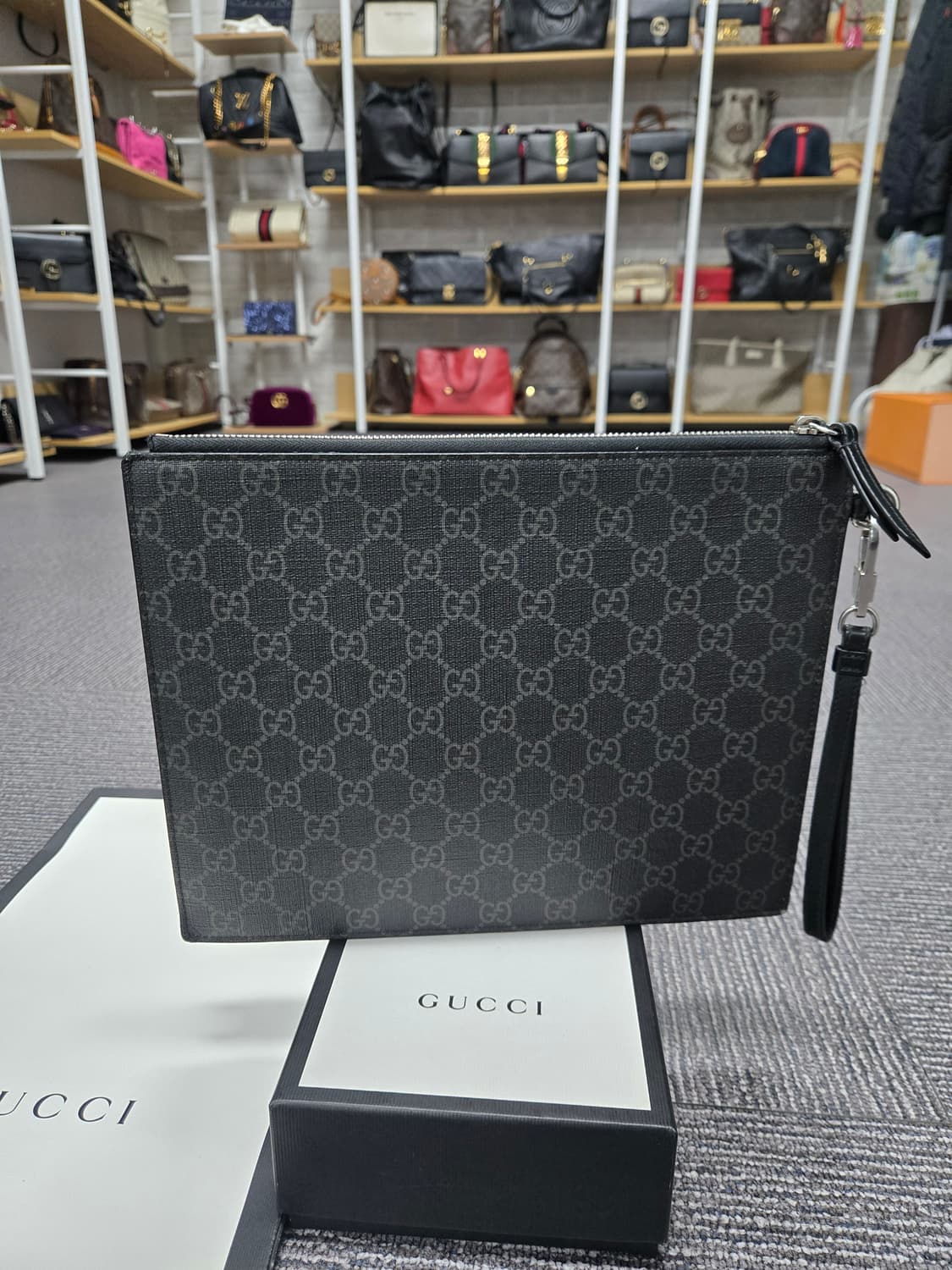 [특가][정품] 구찌 레드 울프 클러치백 상품이미지2