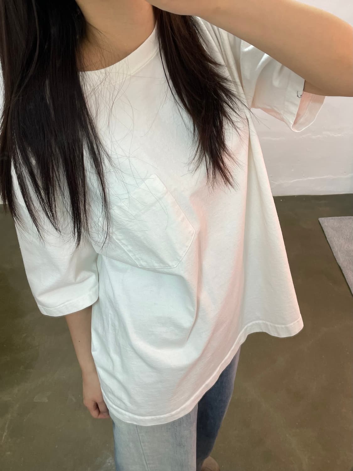CAMBER 화이트 포켓 반팔 티셔츠 X-LARGE 상품이미지1