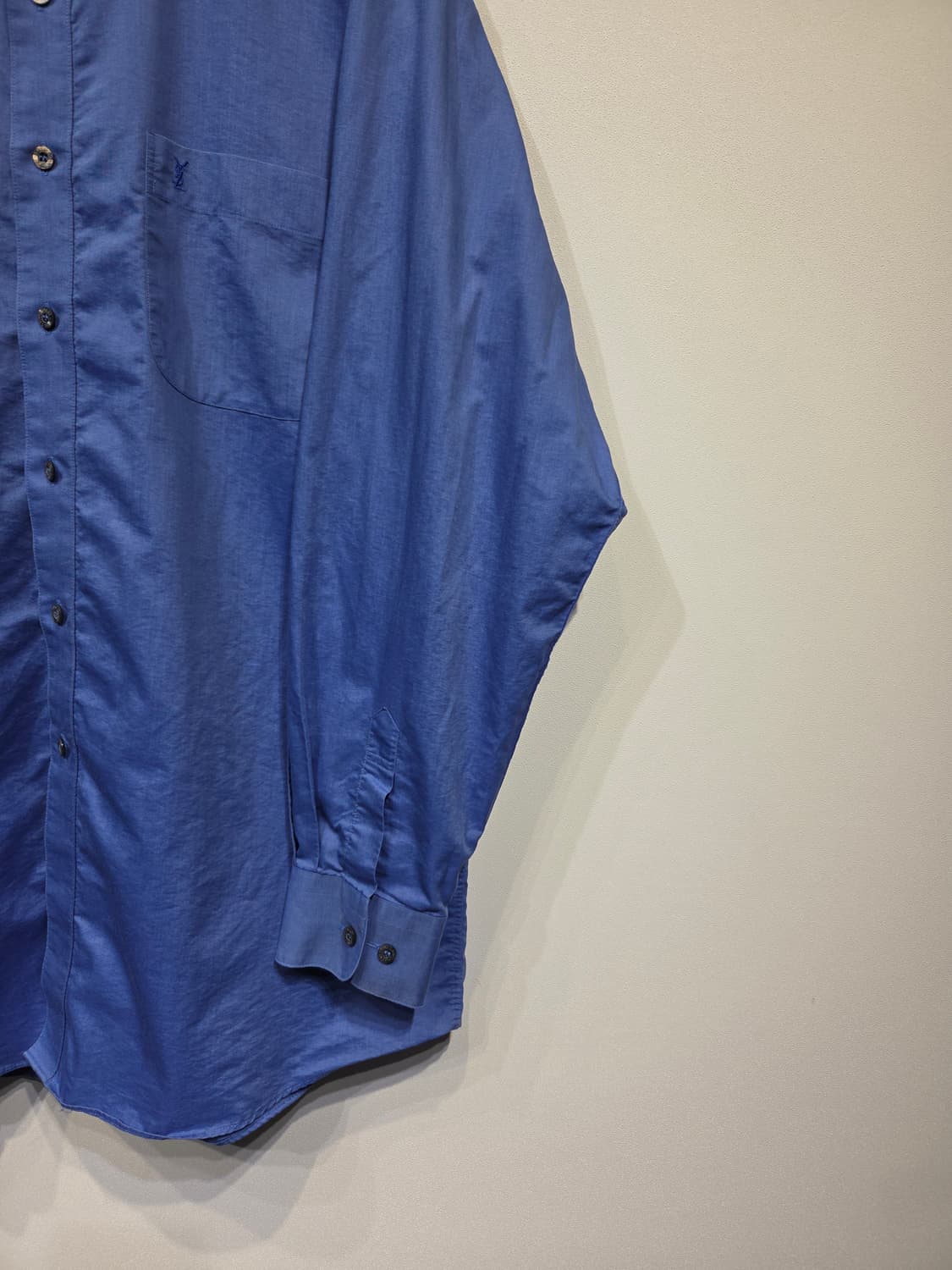 입생로랑(Yves Saint Laurent) 정품 블루 셔츠 상품이미지5