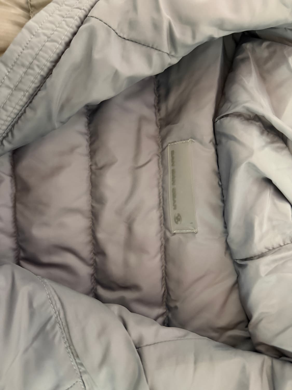 산산기어 서픽스 푸퍼 자켓 그레이 - 24FW 상품이미지3