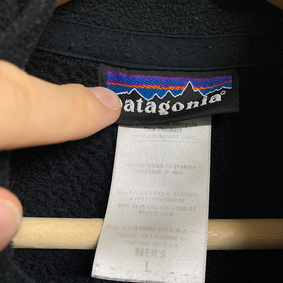 파타고니아 후리스 집업 조끼 L 상품이미지2