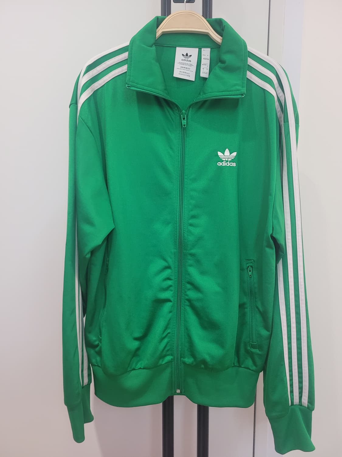 아디다스 그린 져지 남녀공용 S사이즈 상품이미지1