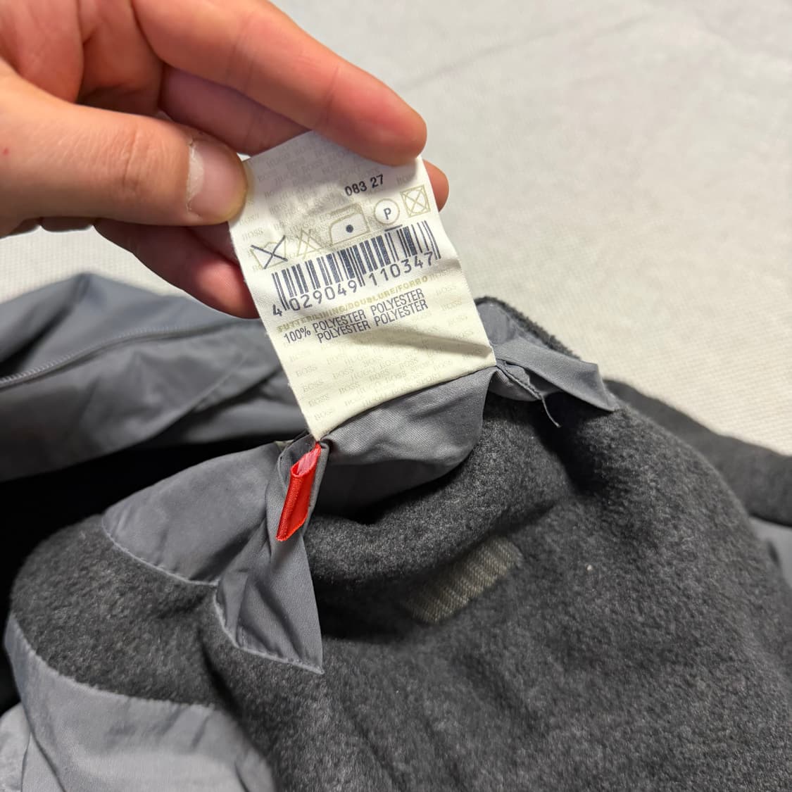 HUGO BOSS 휴고 보스 기모 봄버 자켓 상품이미지6