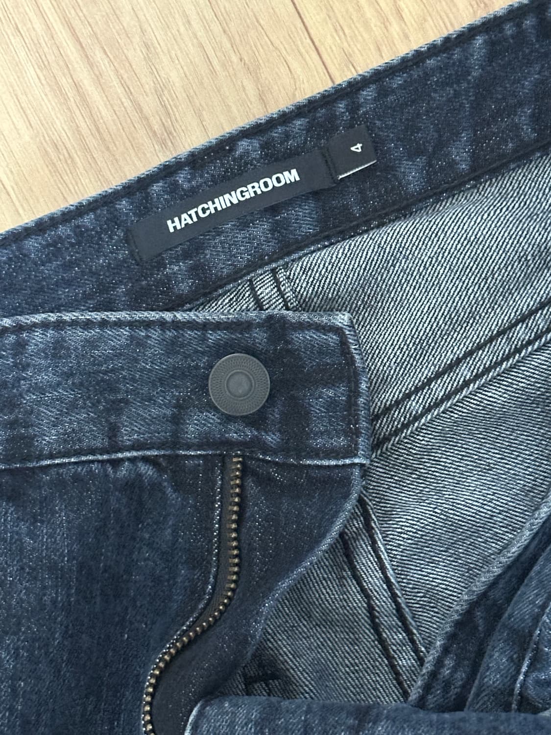 해칭룸 와이드 커브진 다크블루 4 상품이미지6