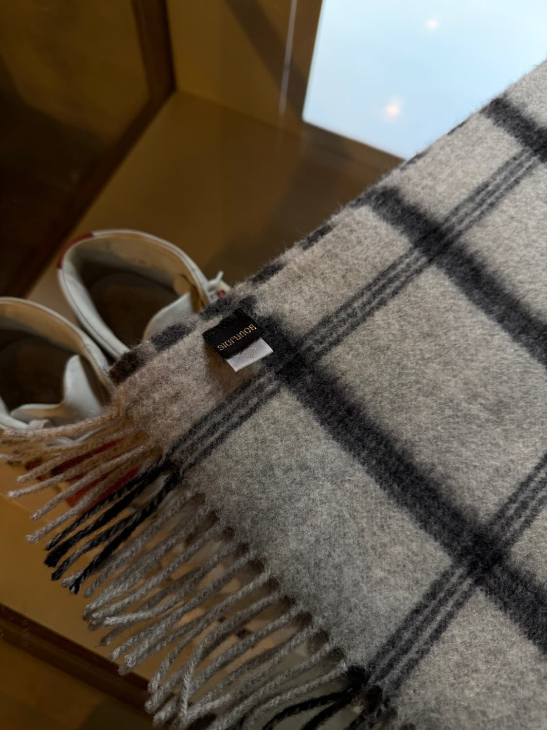 BOURJOIS 램스울 모헤어 머플러  상품이미지4