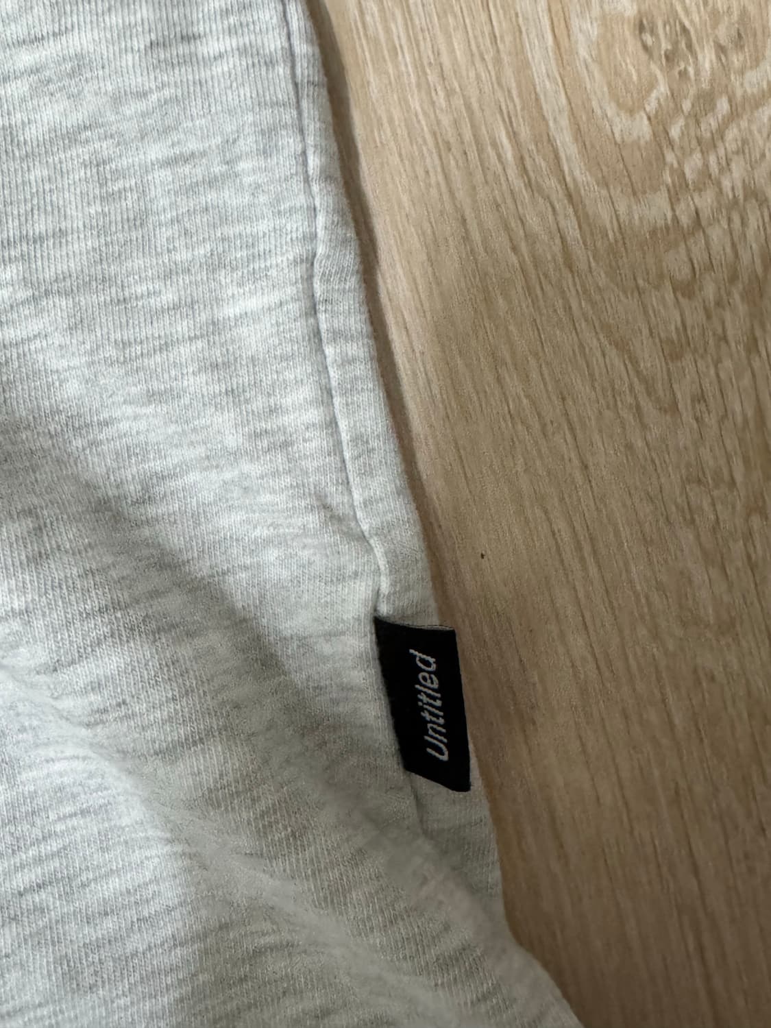 언타이틀드 아이딜 오버사이즈 롱슬리브 라이트 그레이 OS 상품이미지8