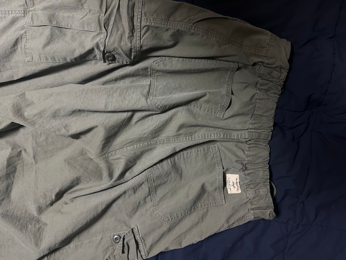 카키색 카고 파라슈트팬츠 L  상품이미지4