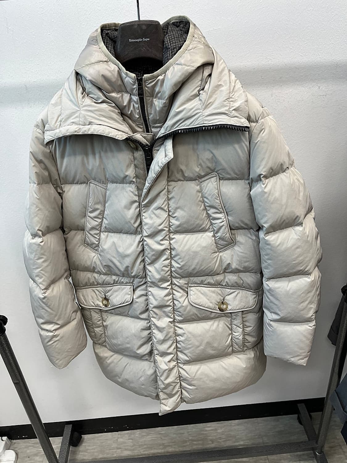 100) 헨리코튼 구스 하프다운 상품이미지2