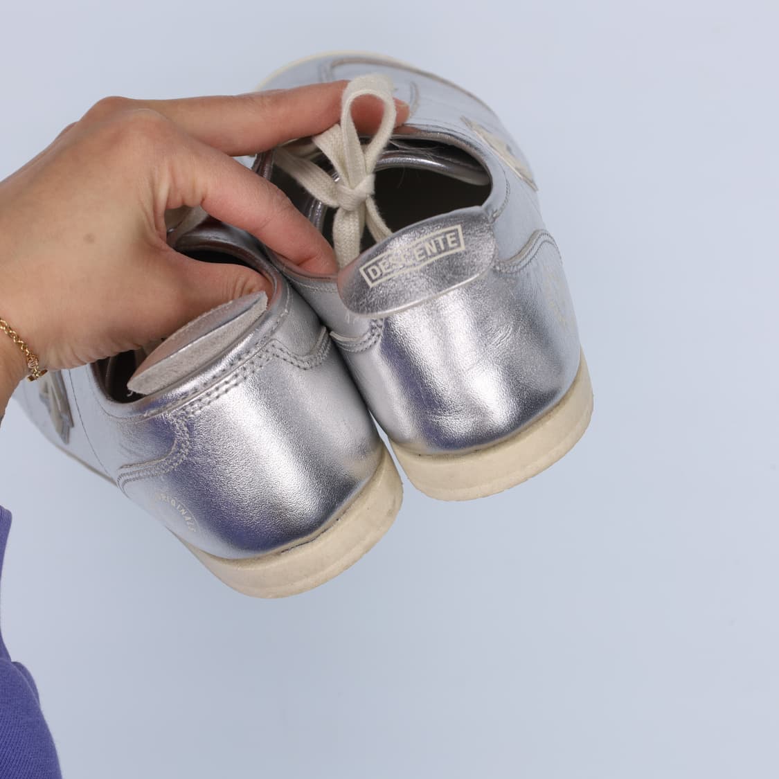 24.5CM 데상트 스니커즈 0406H1 상품이미지5