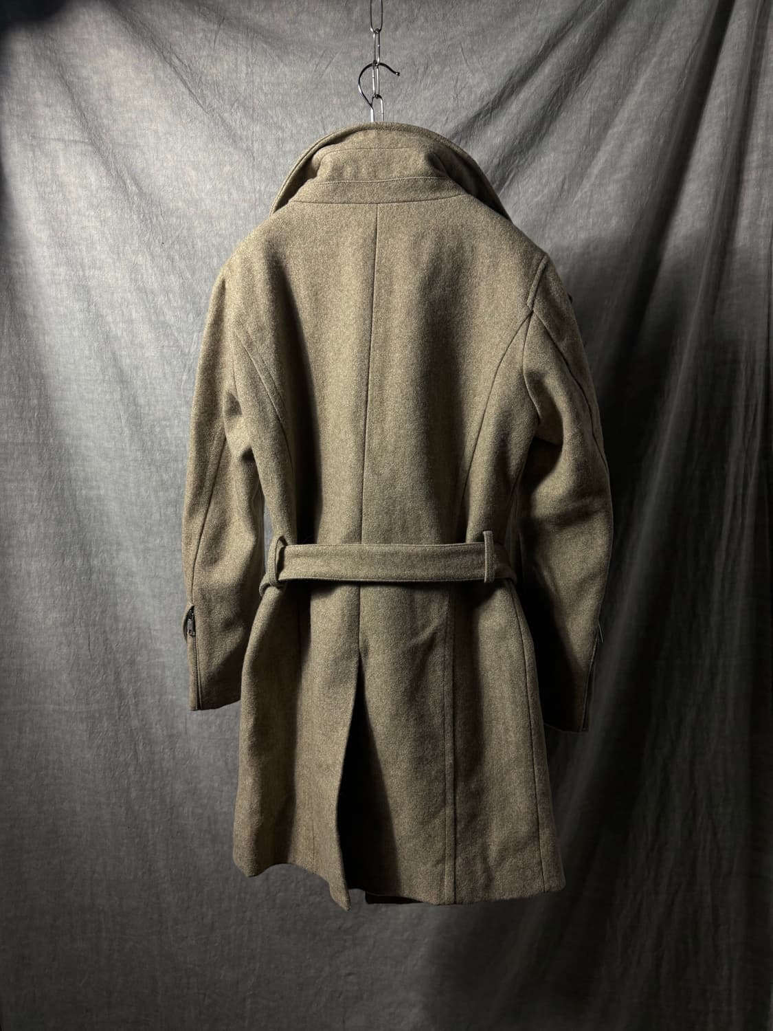 Schlussel Asymmetrical Wool Coat  상품이미지6