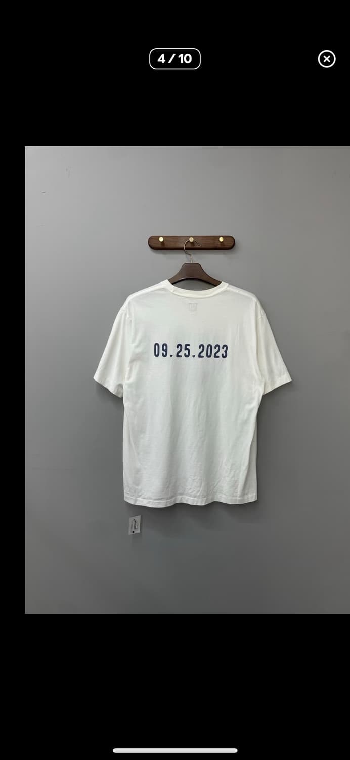휴먼메이드 네이비 하트 로고반팔 A2391 상품이미지4