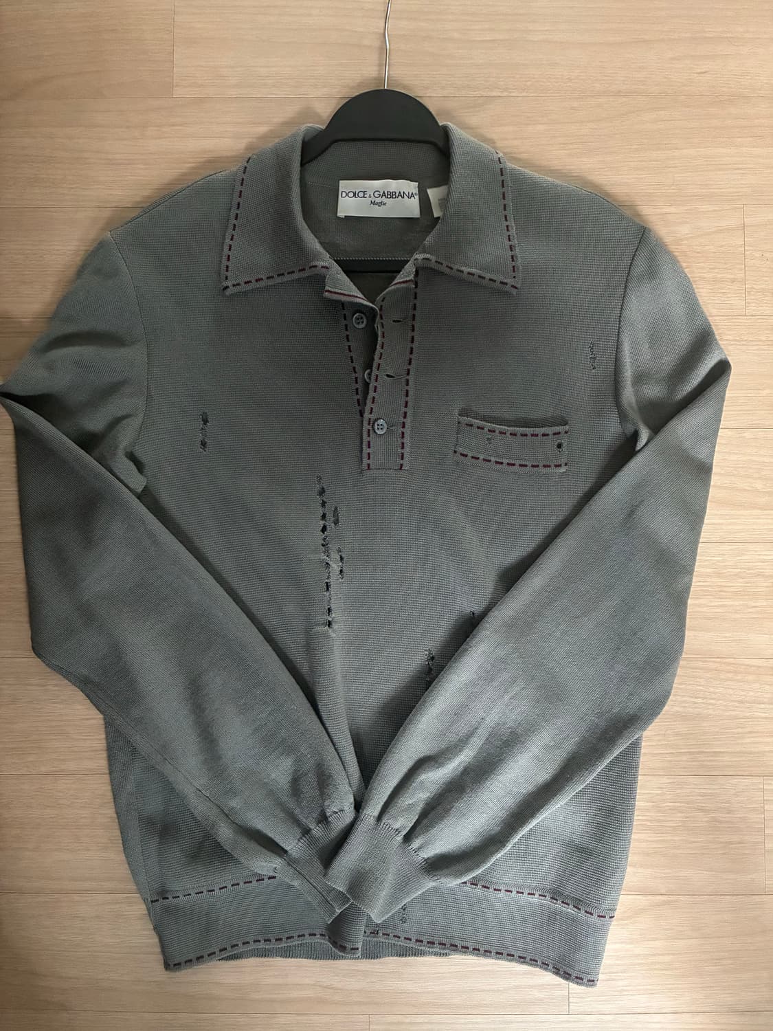 돌체앤 가바나 카라 니트 상품이미지1