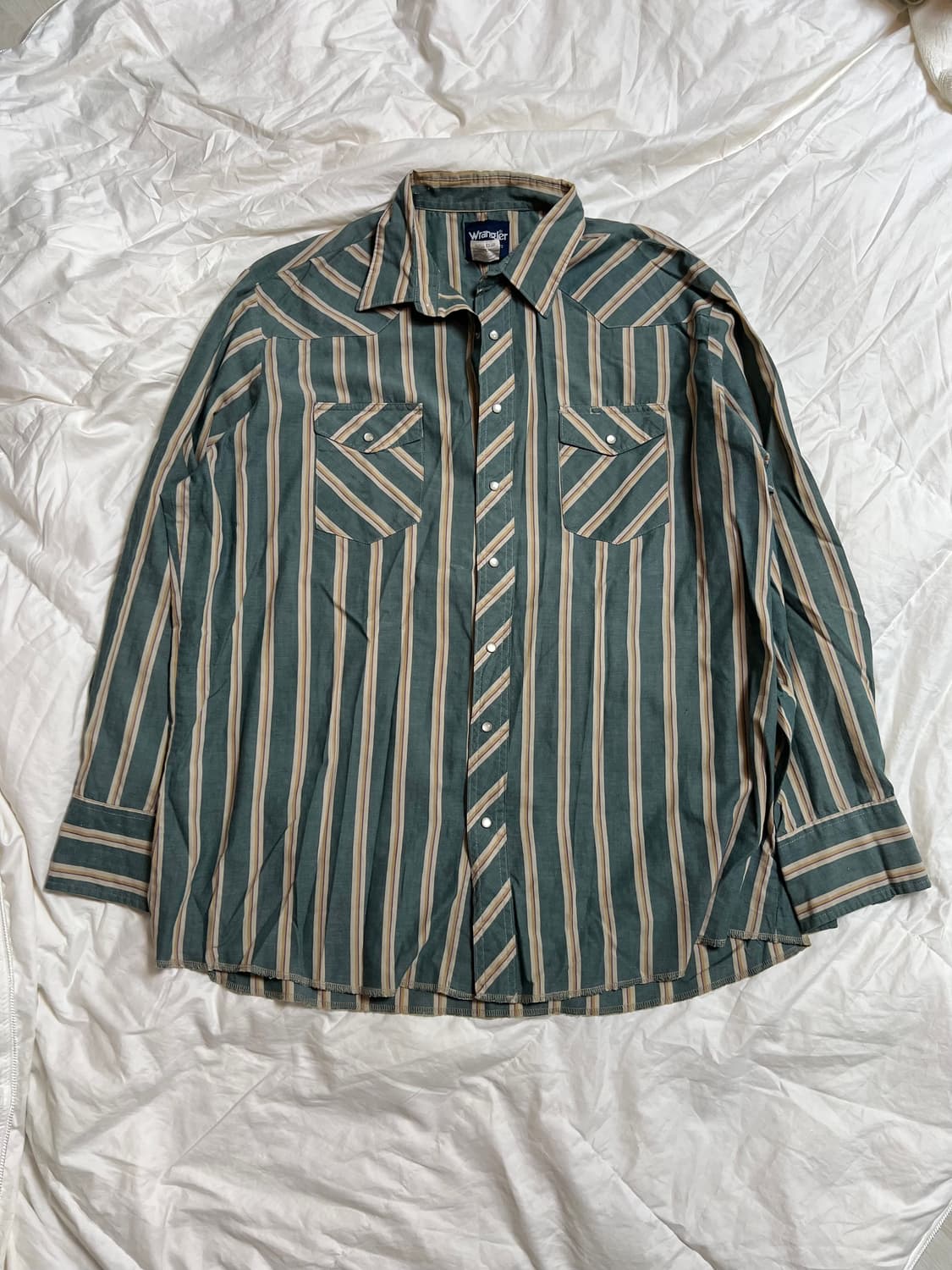 빈티지 랭글러 웨스턴 스트라이프 상품이미지1