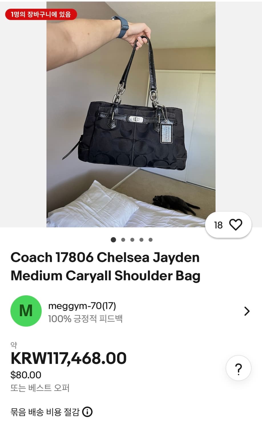 Coach 코치 시그니처 핸드백 상품이미지10