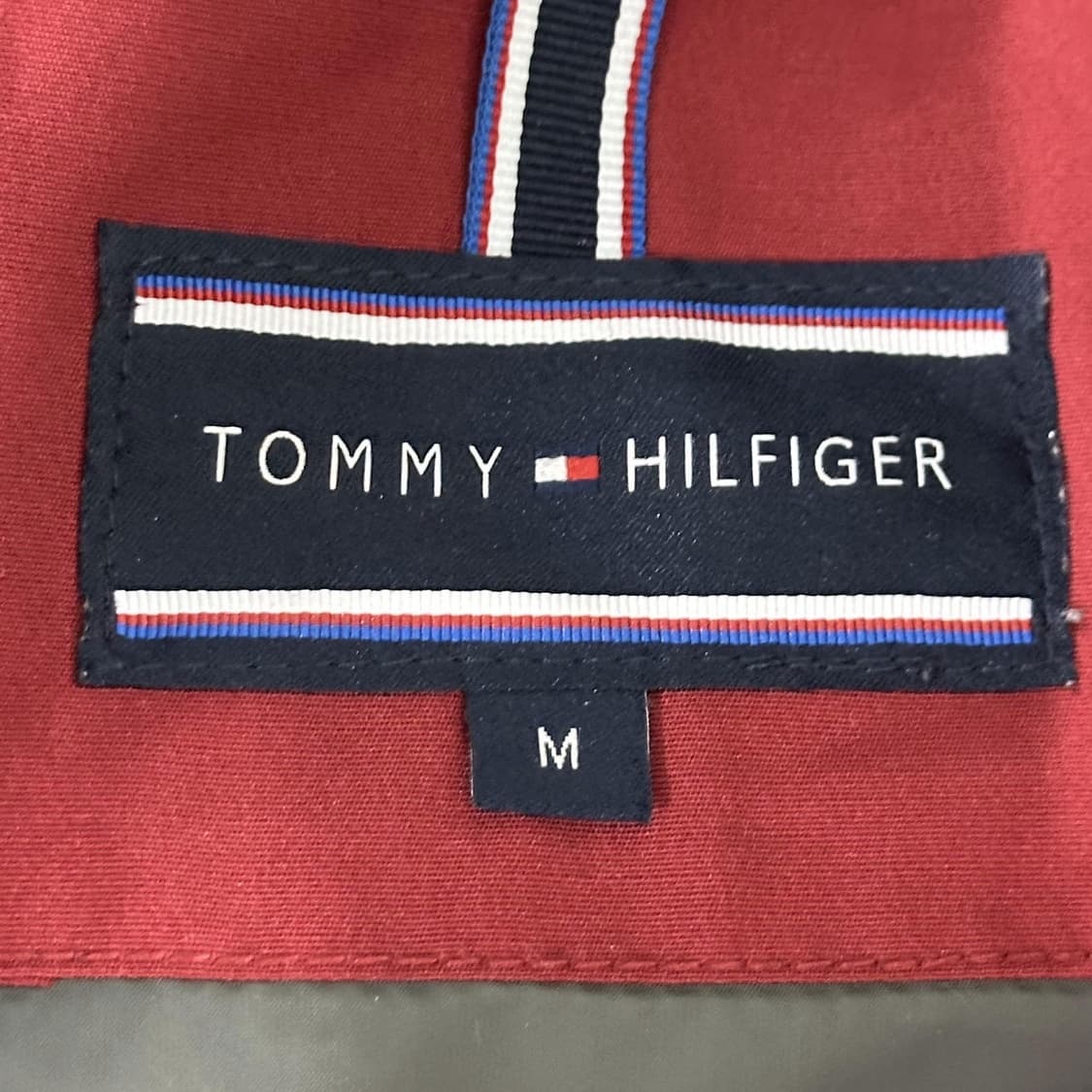 타미힐피거 플래그 레드 조끼패딩 점퍼 (M) 상품이미지5