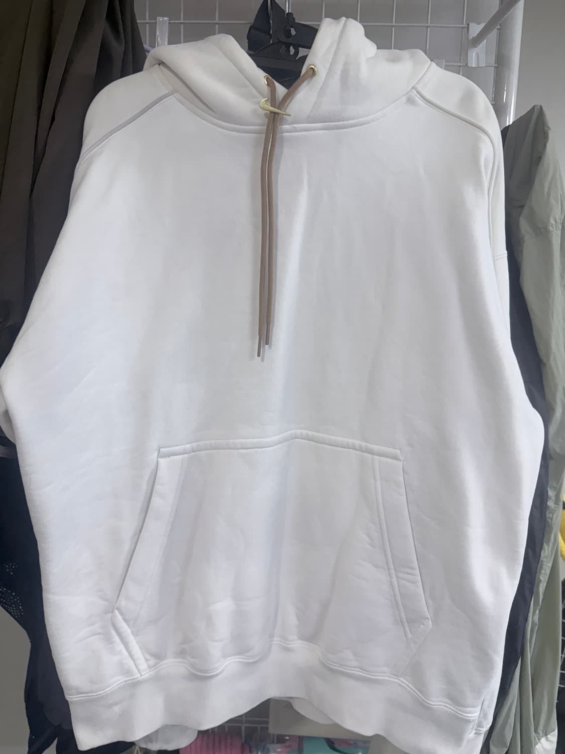 자크뮈스 X 나이키 NRG 기모 후드티 L 팝니다 상품이미지2