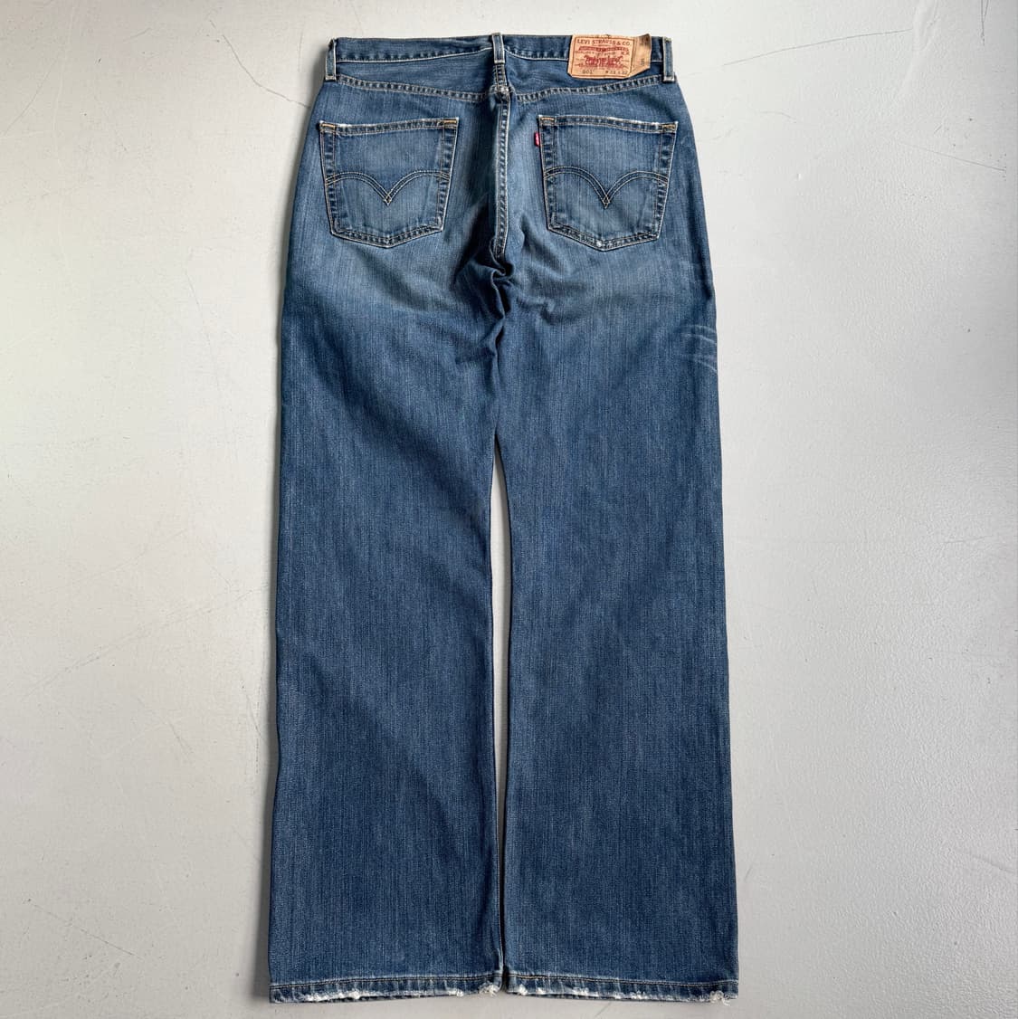 리바이스 00s 501 워싱 데님팬츠 상품이미지3