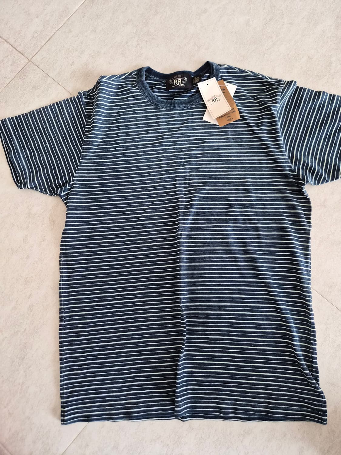 RRL 인디고 티셔츠 상품이미지1