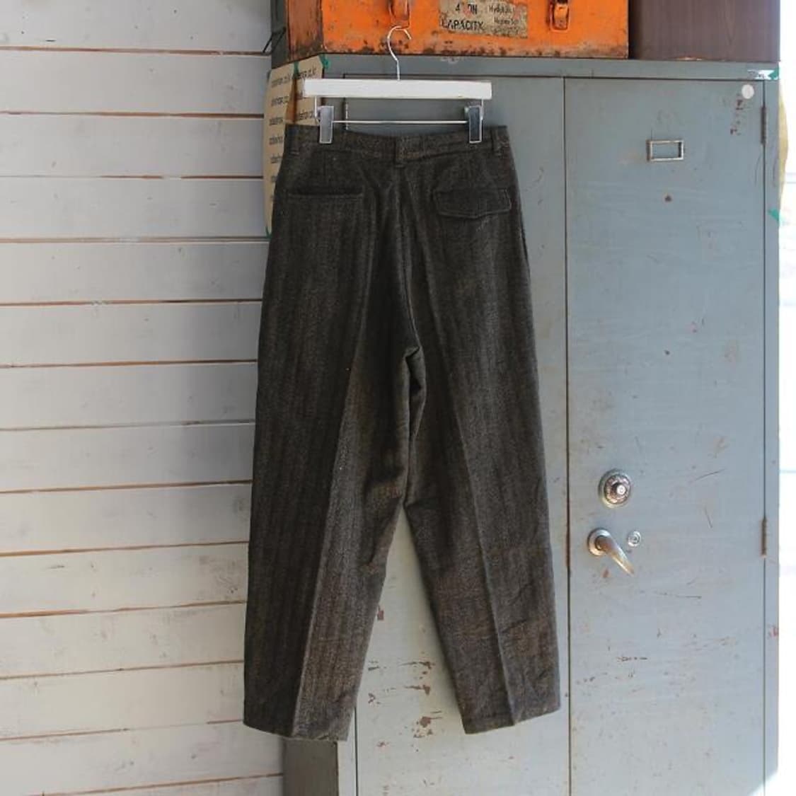 (착용컷) EDWIN 클래식 모직 팬츠 (남성용 30) 상품이미지4