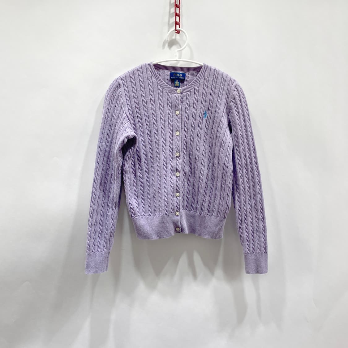 폴로랄프로렌 여아 코튼가디건 12-14 영구제 상품이미지1