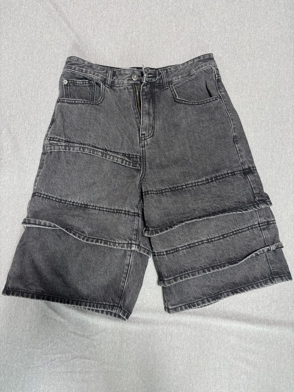 비슬로우 MULTI CUFF DENIM 숏 팬츠 (30) 상품이미지1