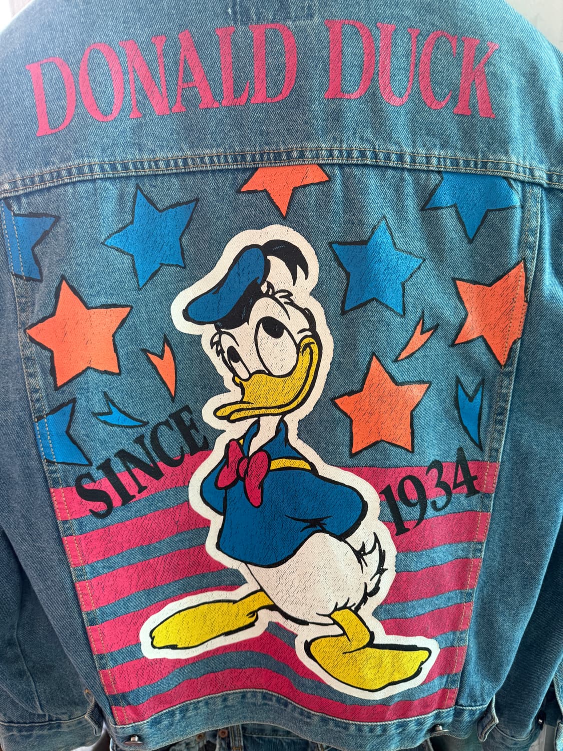 VTG POPPINS × Disney Donald Duck 데님 자켓 상품이미지10