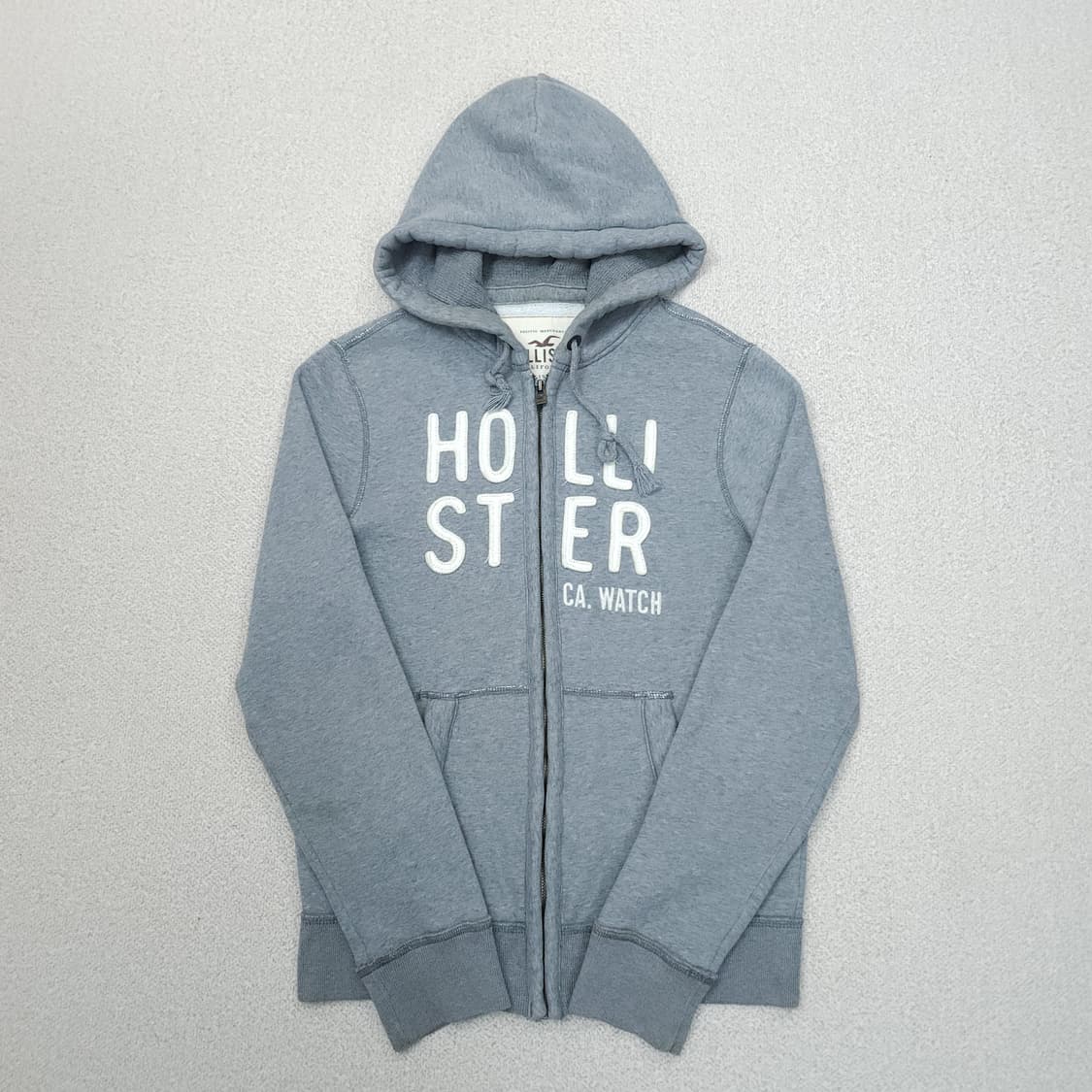 (M)홀리스터 남자 후드 집업 자켓 약기모 빈티지 캐주얼 상품이미지1