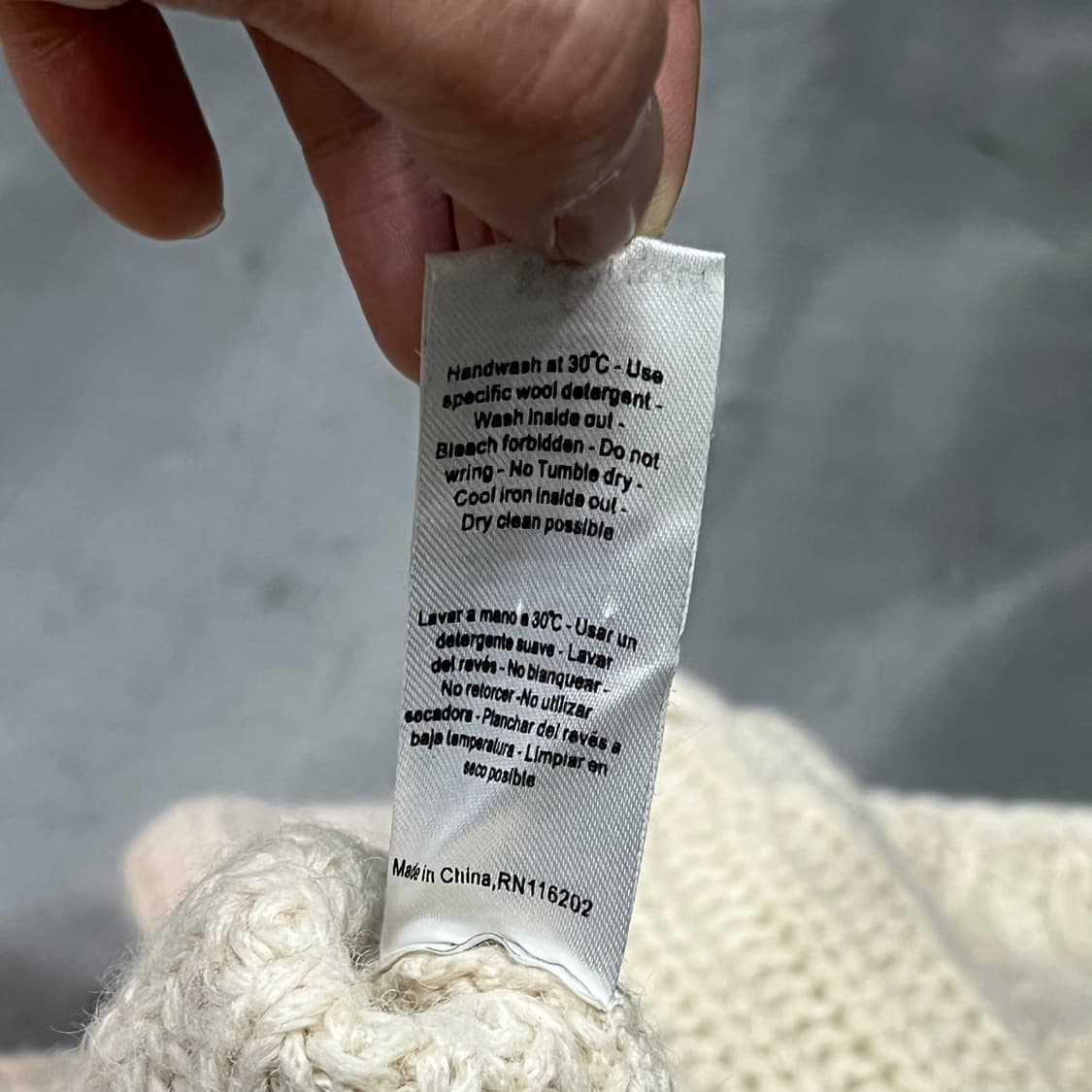  쟈딕앤볼테르 u넥 니트 y14654 상품이미지7