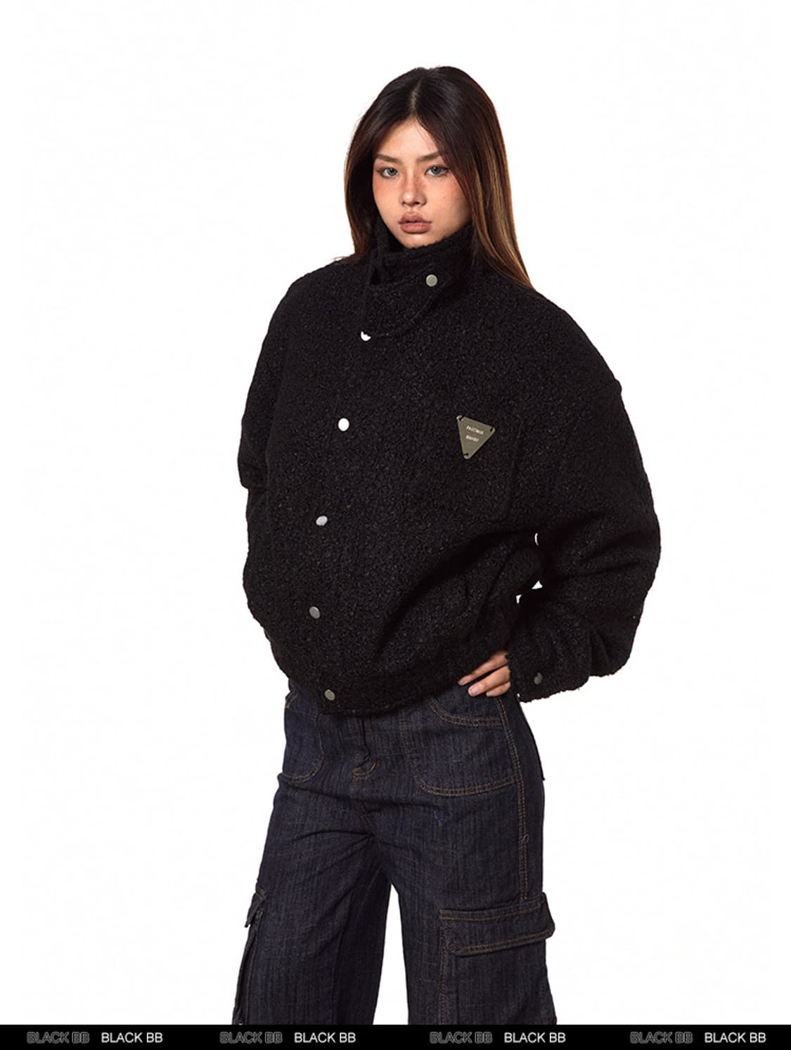 블랙 탑 코트 (3size) 상품이미지1