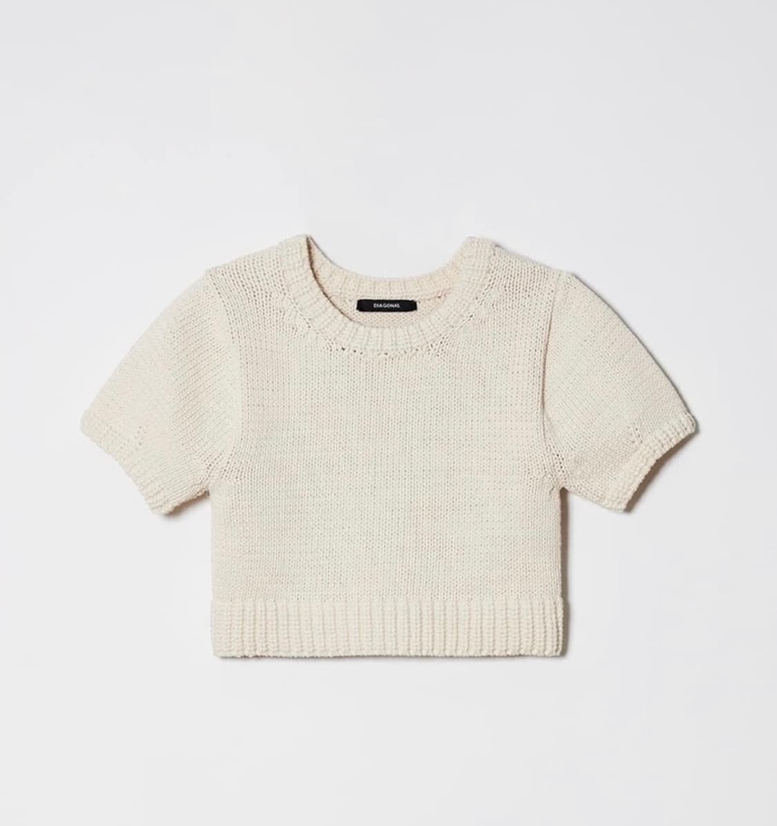다이애그널 반팔니트 상품이미지1