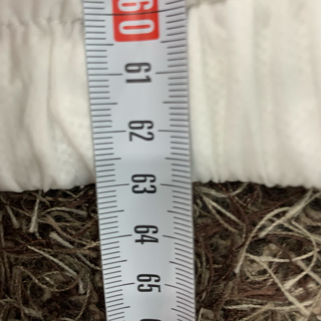 M 나이키 화이트 나일론 오버핏 바람막이 자켓 상품이미지9