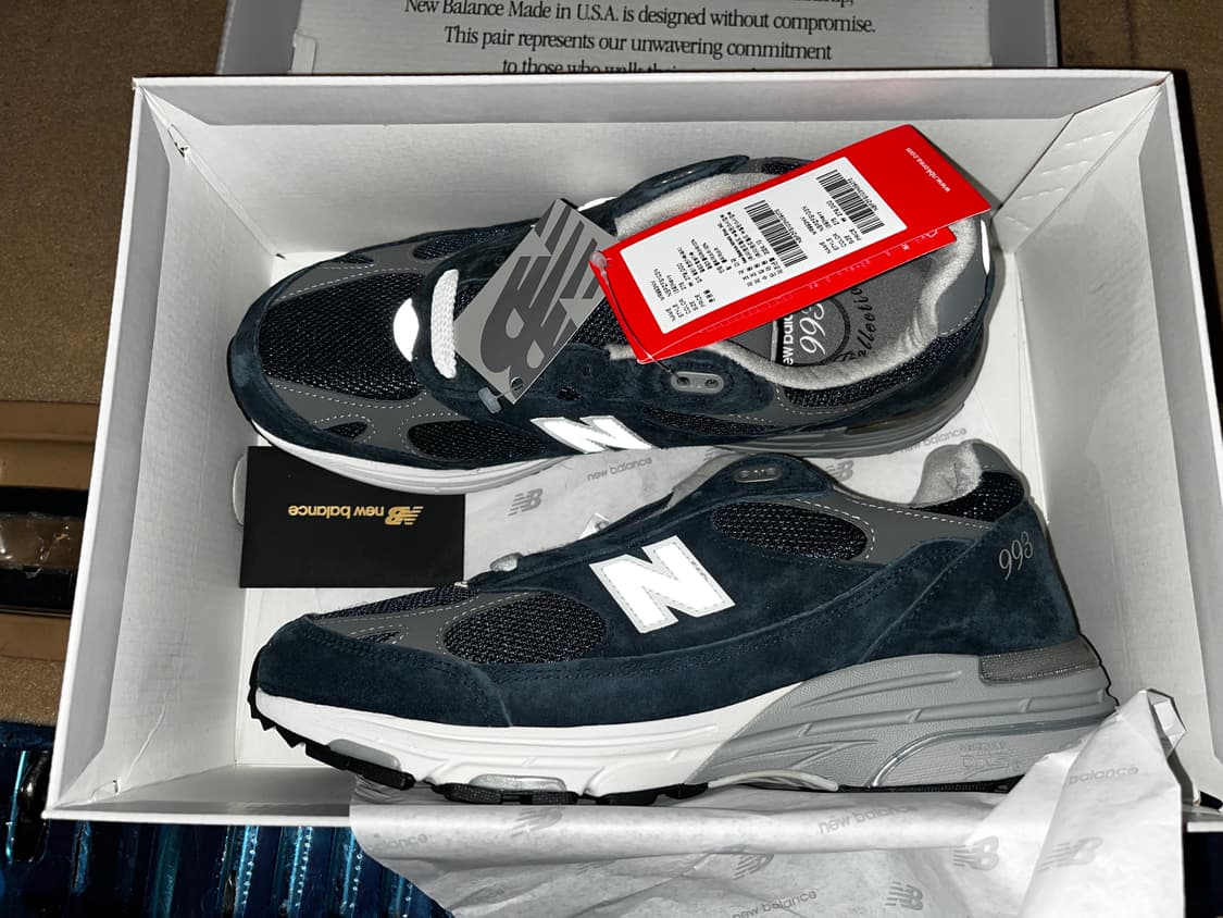 뉴발란스 993 네이비 상품이미지2