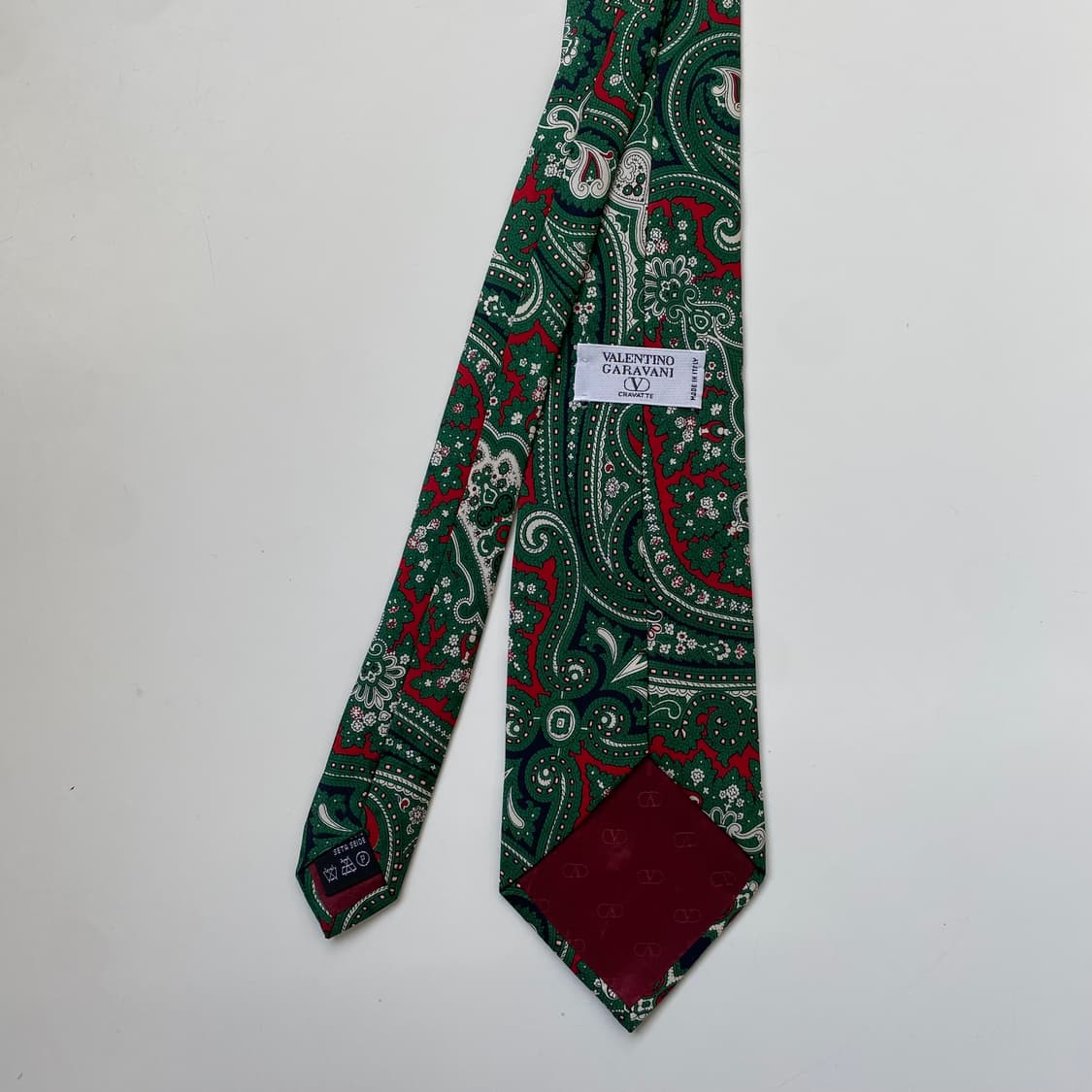 발렌티노(VALENTINO) 페이즐리 정품 명품 넥타이 상품이미지3