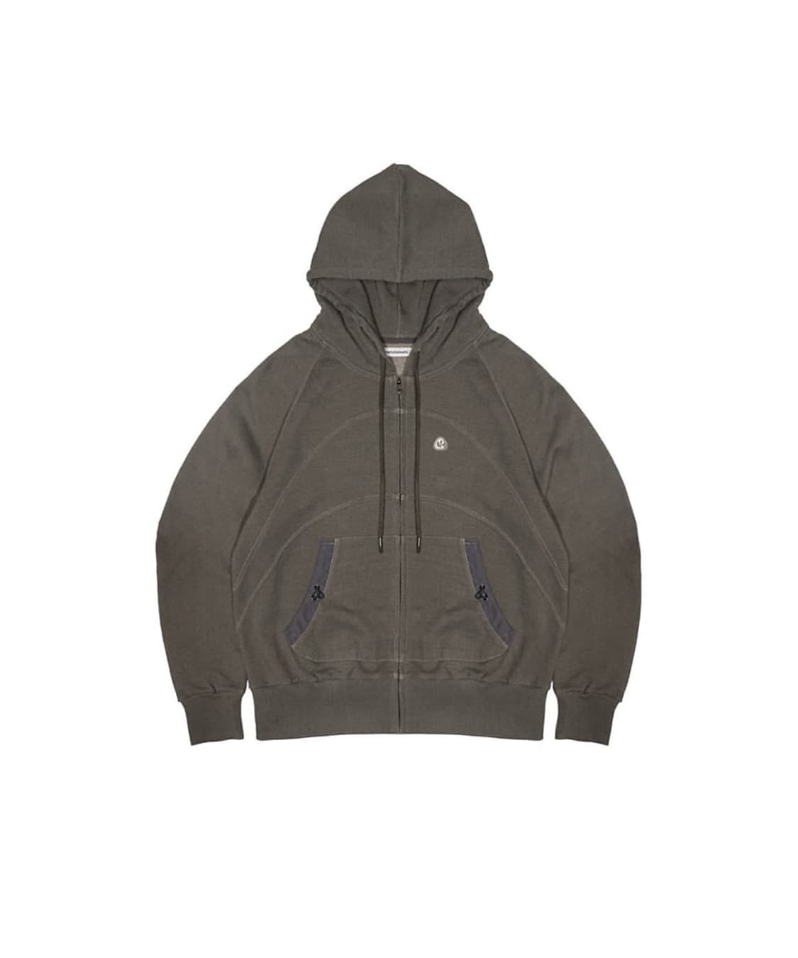 코이세이오 후드집업 카키 상품이미지1