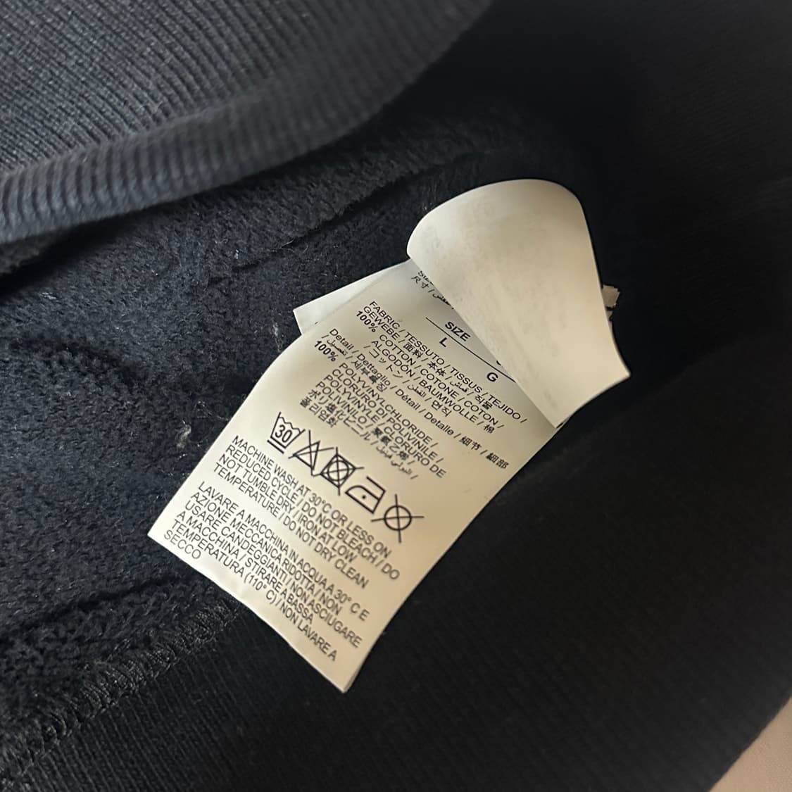 [L] 오프화이트 스카치 맨투맨 상품이미지5