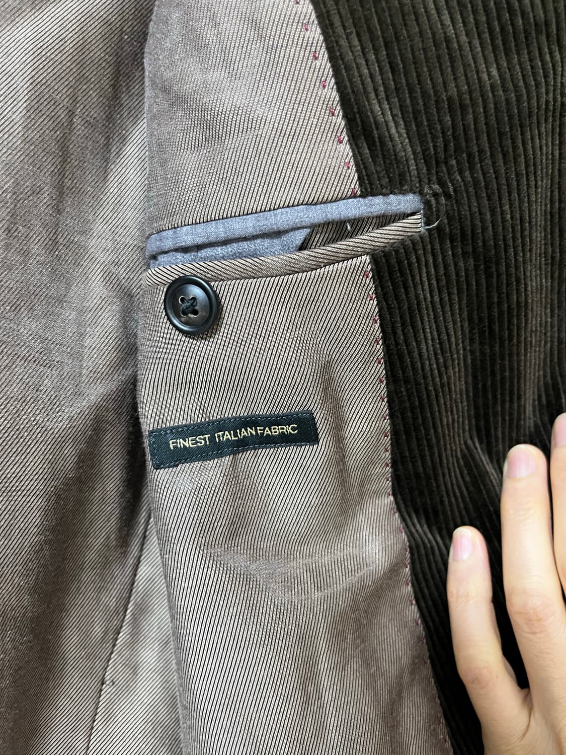 마시모두띠 코듀로이 자켓 상품이미지5