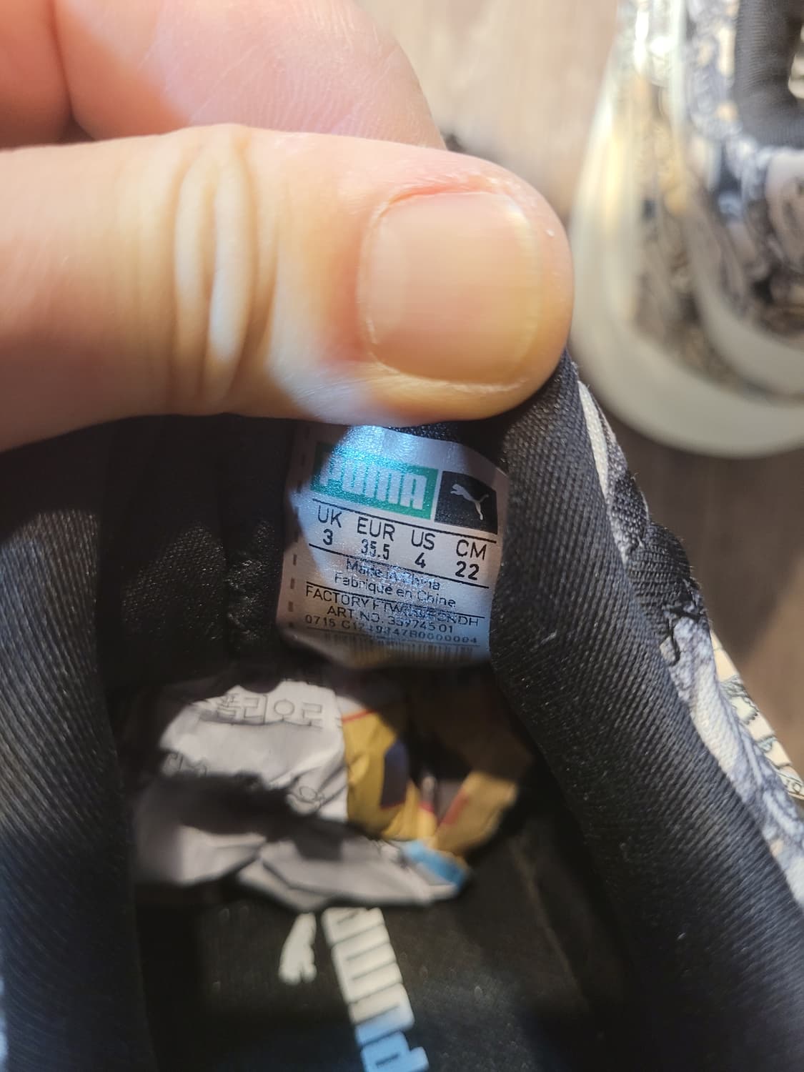 푸마 SWASH LONDON 콜라보 운동화 220mm 상품이미지6