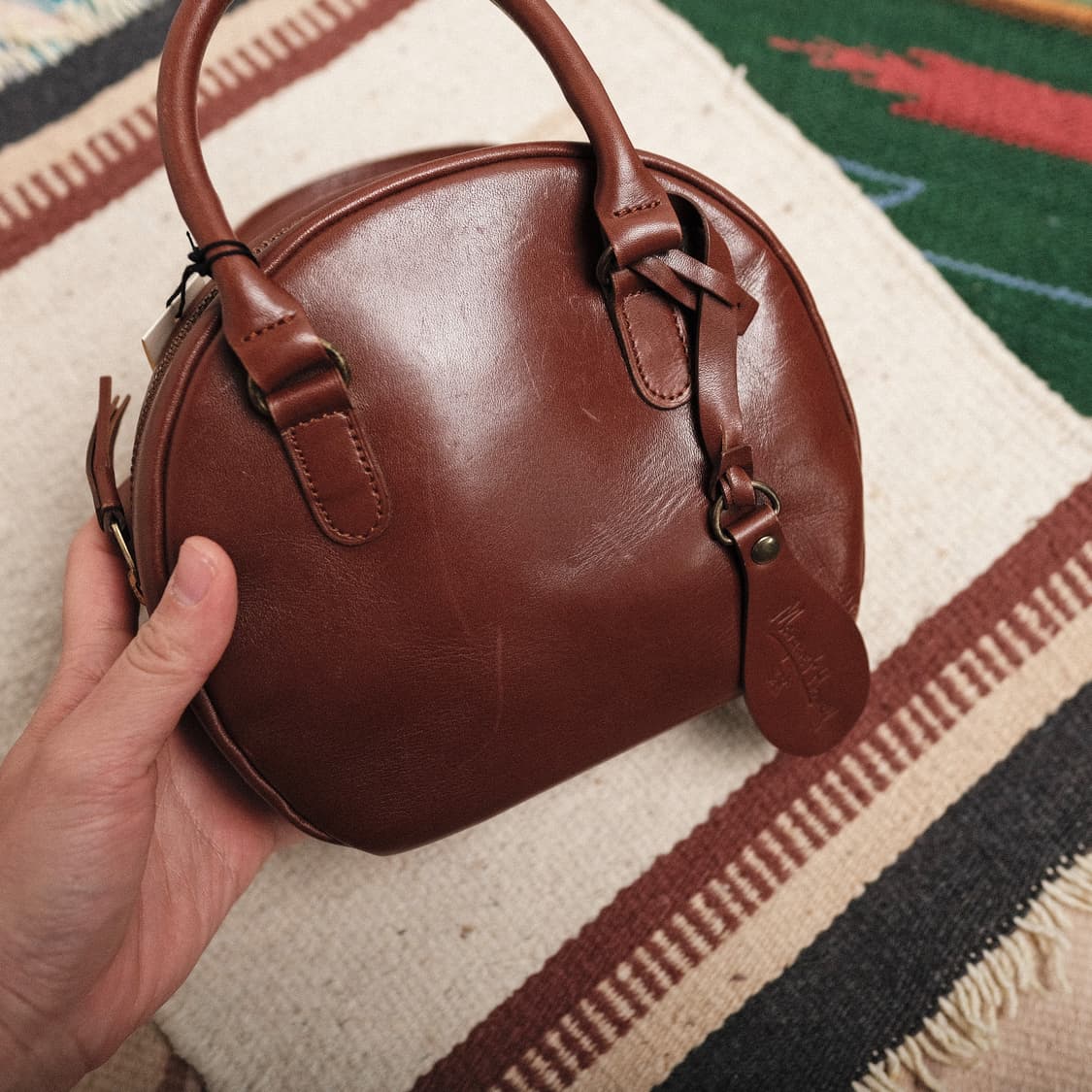 마가렛호웰 올드라벨 레더 스몰 백 상품이미지9