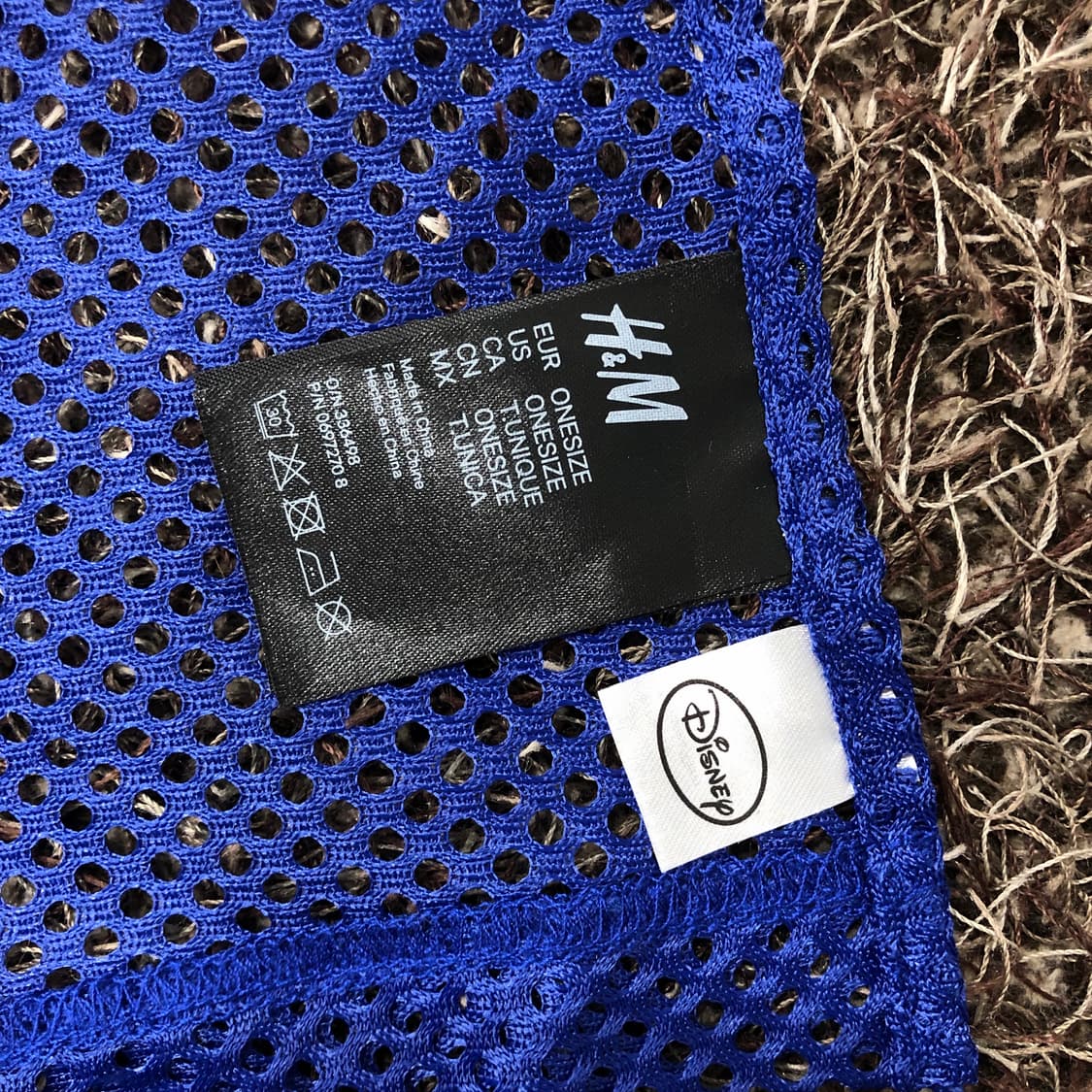 모스키노 X 디즈니 X H&M 미키마우스 메쉬 머플러 스카프 상품이미지6