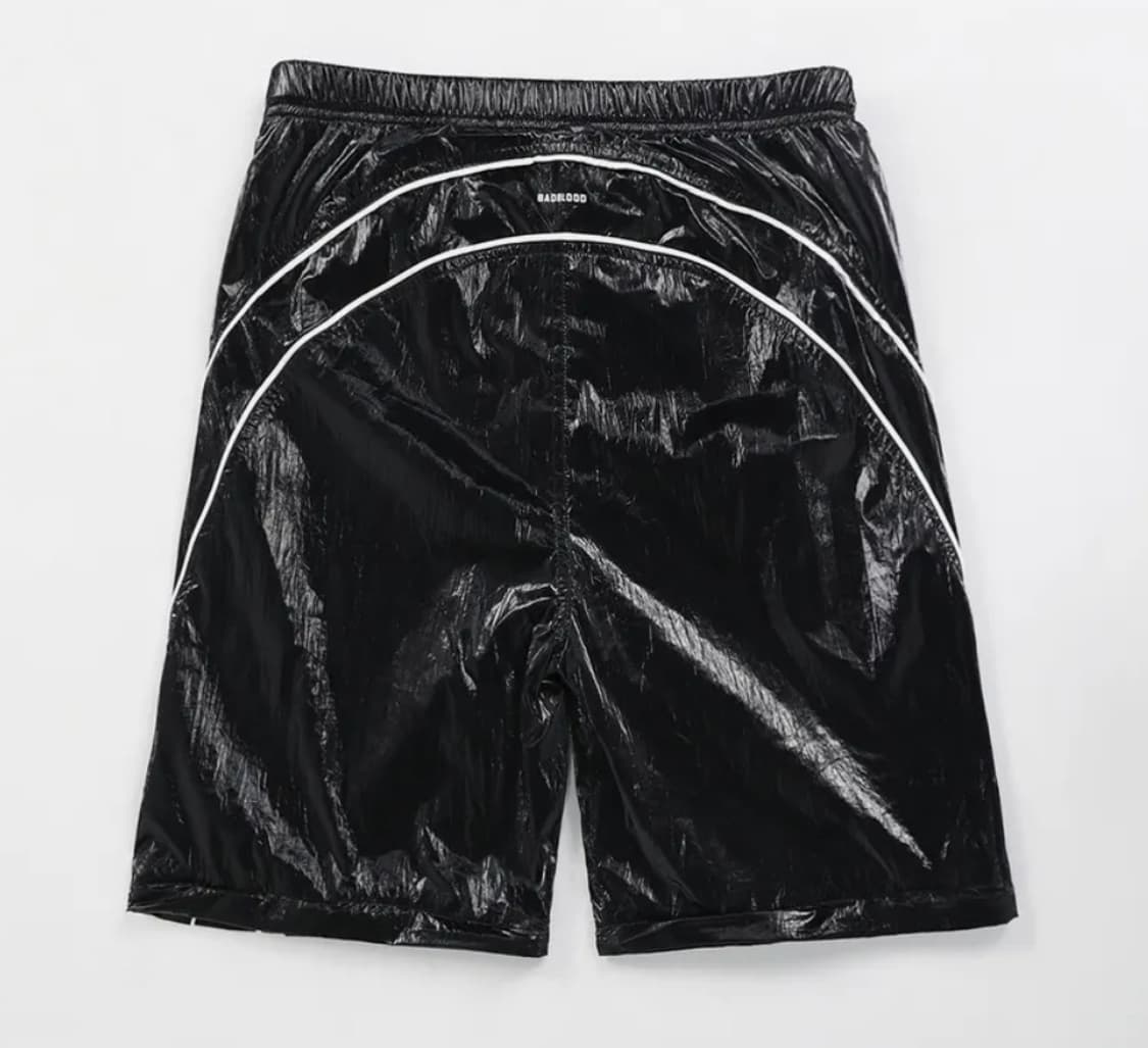 배드블러드 블랙 트랙팬츠 라지핏 스몰  상품이미지4