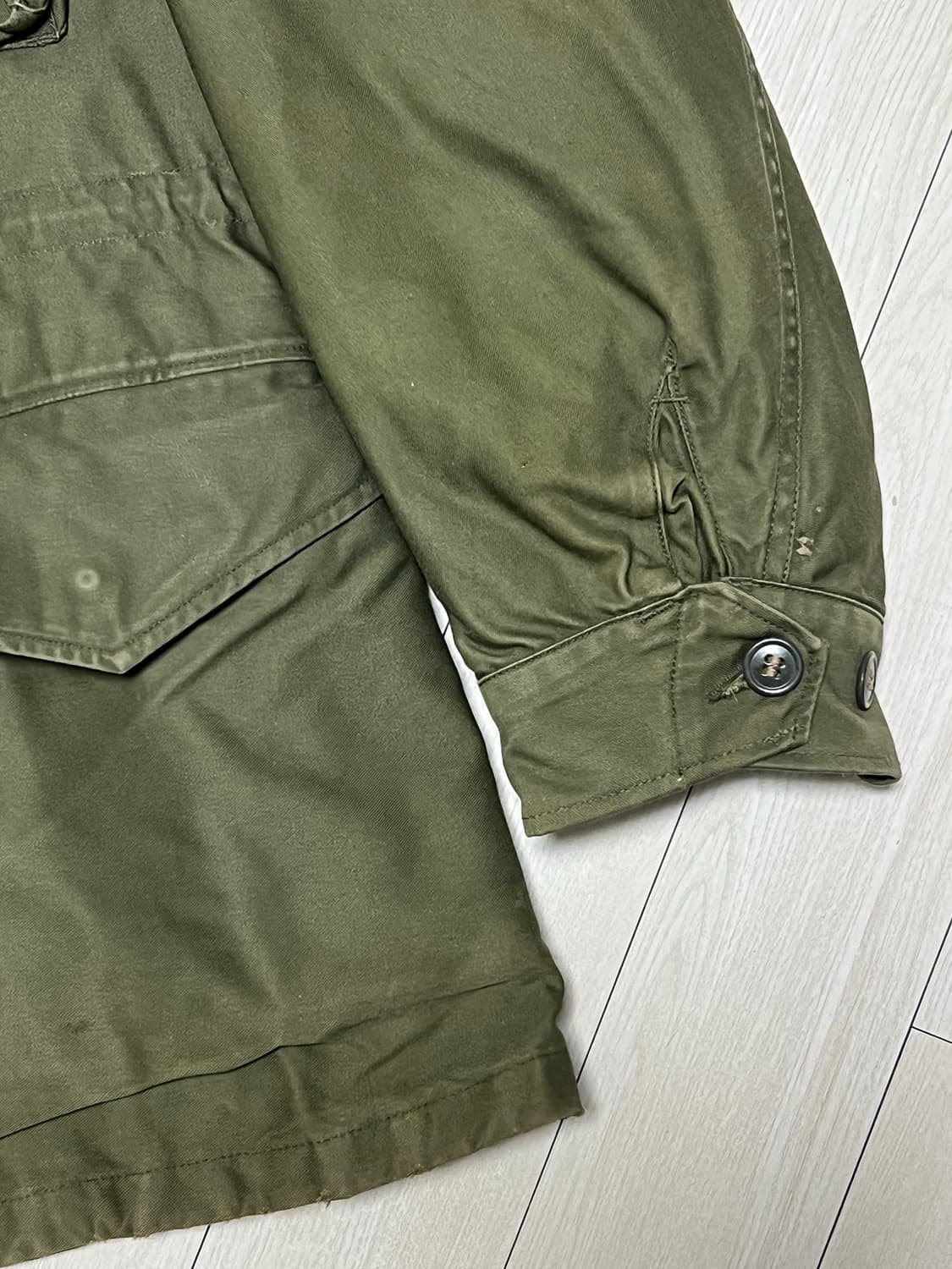 90s 미군 m-65필드자켓 패치 L사이즈 상품이미지5