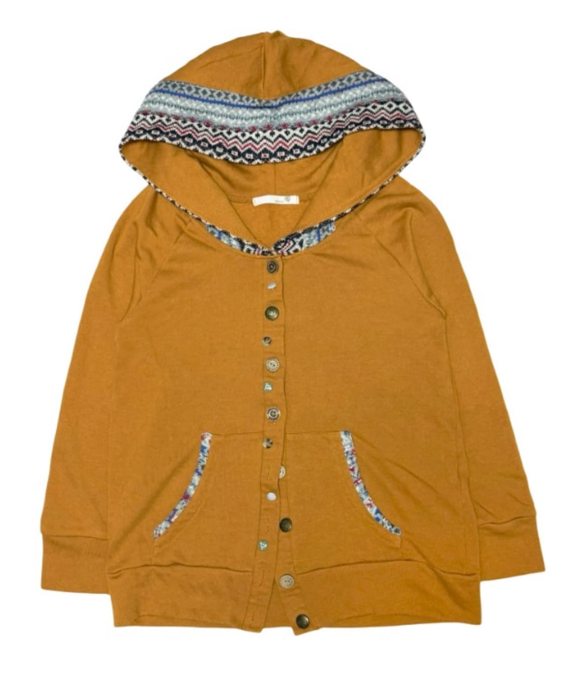 Button detail hood jacket 상품이미지1