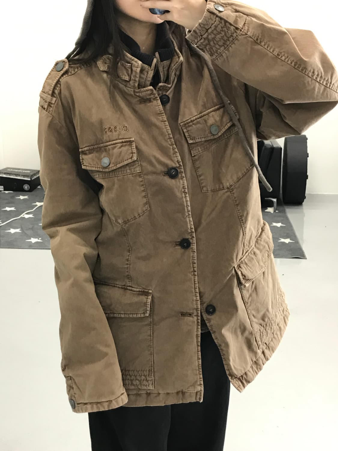 Calamar Garment Dyed Field Jacket  상품이미지3
