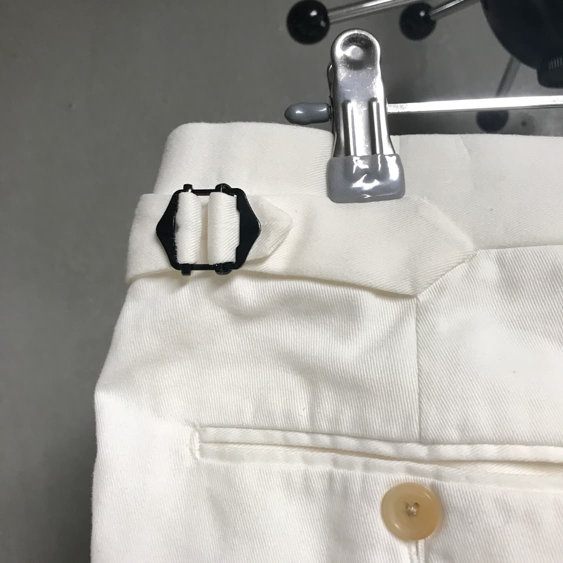 폴로 퍼플 라벨 화이트 치노 팬츠 32(W) 상품이미지4