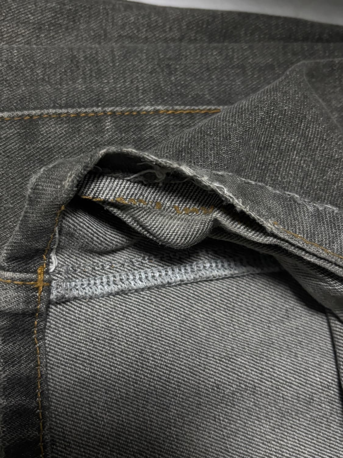 Out Pocket Printed Denim Pants (Gray) 1 상품이미지2