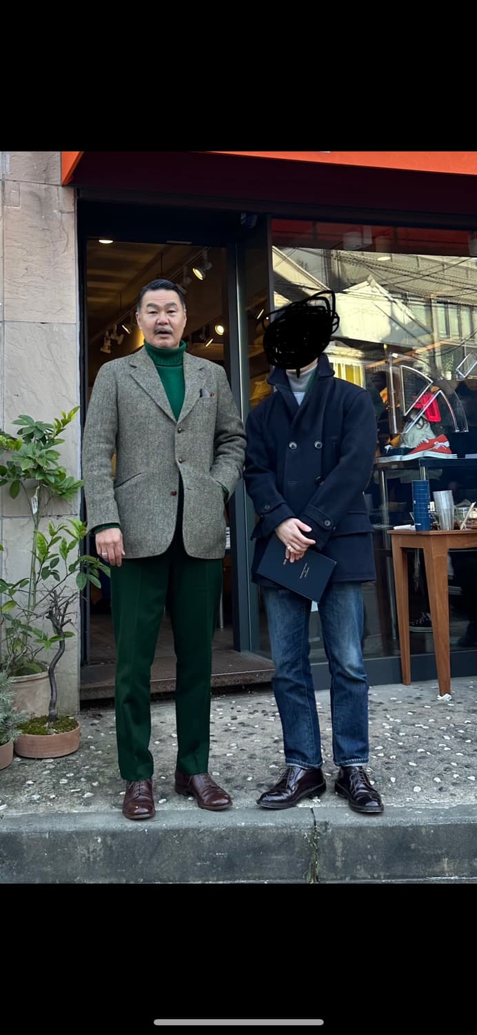 50s sure-fit 네이비 피코트 40(킨지상에게 구매) 상품이미지1