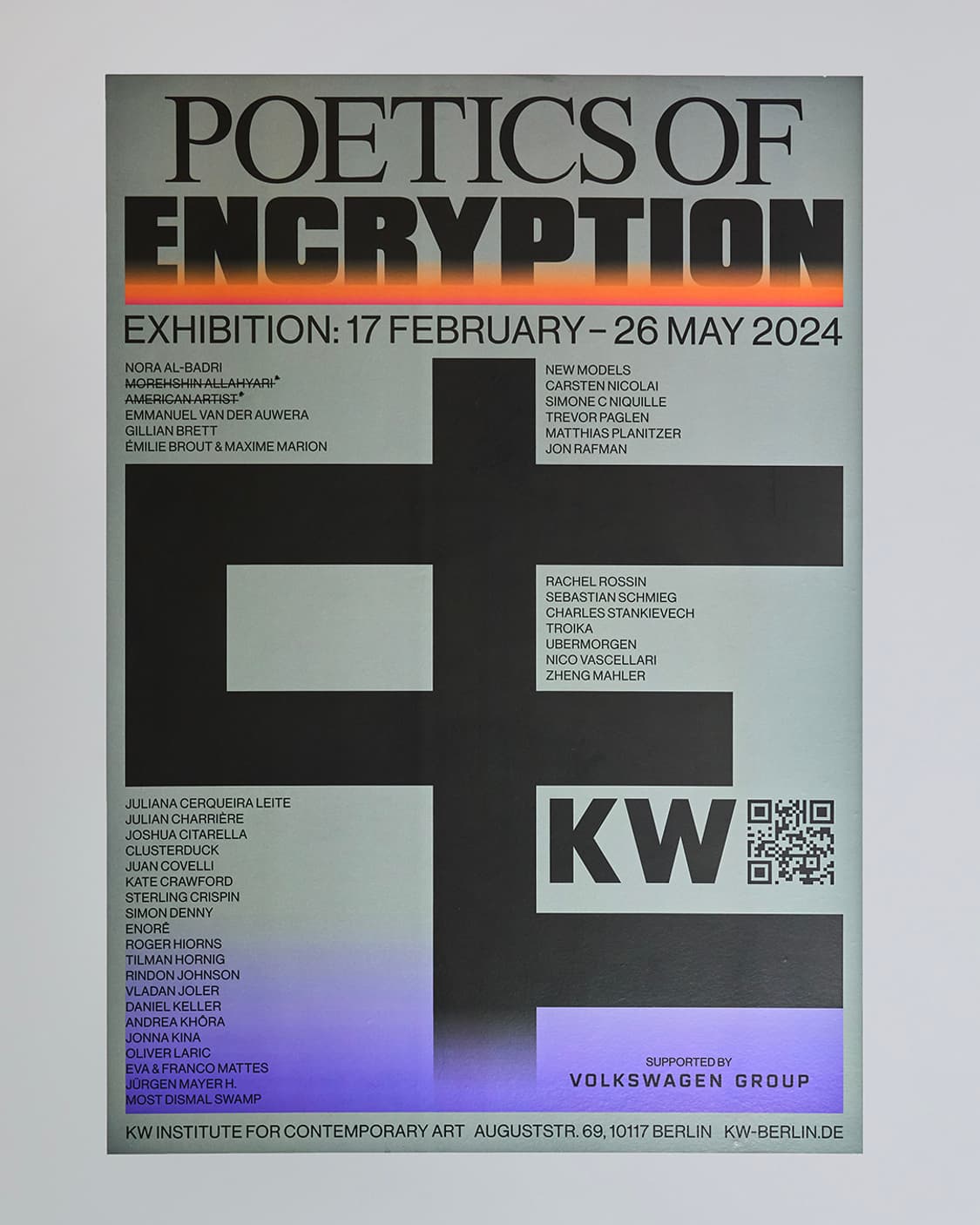 KW Poetics of Encryption 굿즈 에코백 상품이미지3
