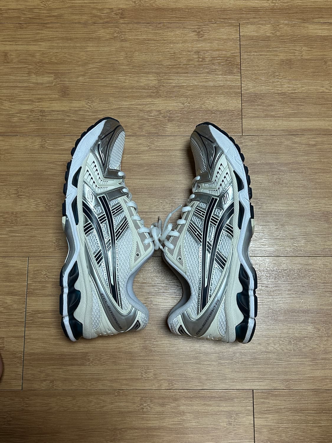 아식스 젤카야노14 화이트 미드나잇 280mm 상품이미지1