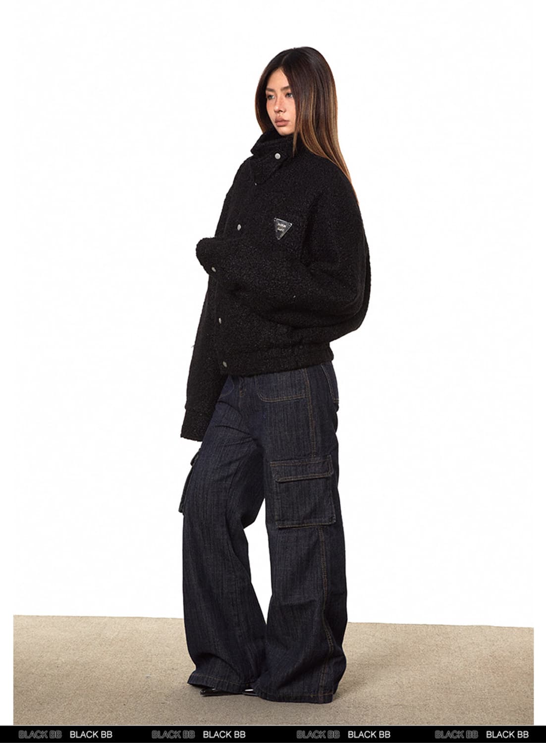 블랙 탑 코트 (3size) 상품이미지2